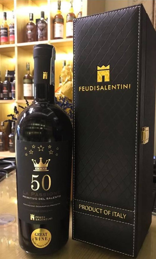 giá bán rượu vang 50 la passione