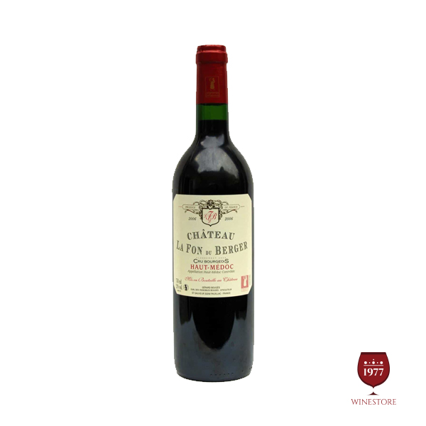 rượu vang Chateau La Fon Du Berger