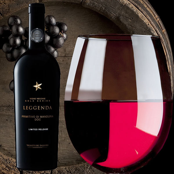 Rượu vang Leggenda Primitivo di Manduria DOP