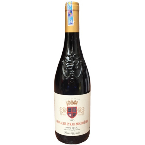 Rượu Vang Grenache Syrah Mourvedre Pays D'OC